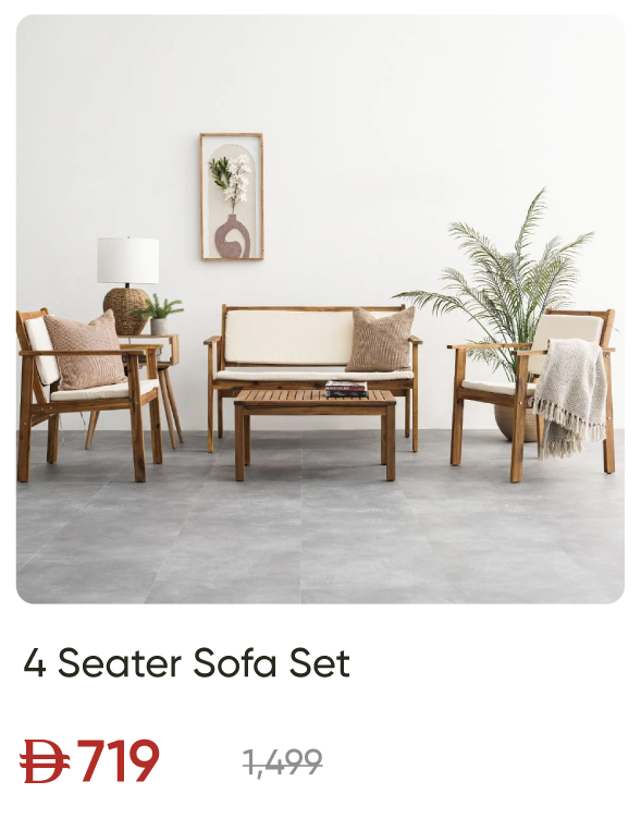 SSU-SD-4 Seater Sofa Set